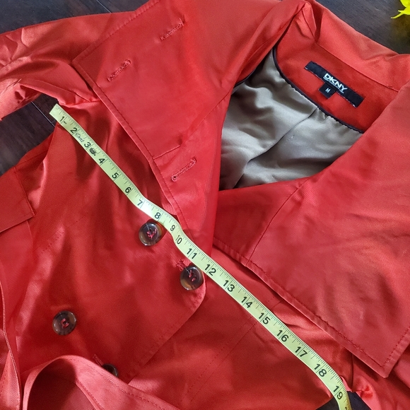 DKNY RED Trent COAT  🍎🍎 - Picture 6 of 12